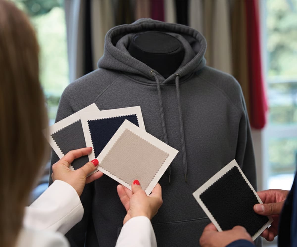 Fully custom cut-and-sew merchandise production